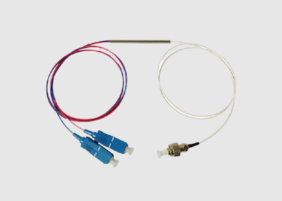 WDM 1x2 FBT 1550nm Sc UPC συζευκτήρων οπτικής ίνας για FTTH